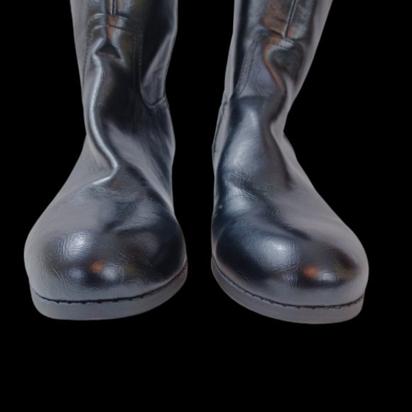 LIZ CLAIBORNE Tilia Tall Wide Calf Riding Boots 7.5 Wide - Picture 6 of 11